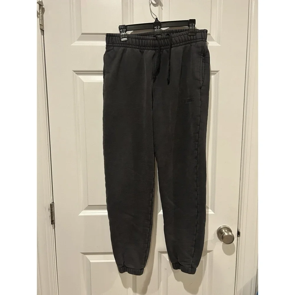 Nike Air Jordan Workman Fleece Jogger Sweatpants Mens Medium Charcoal FZ3954 045